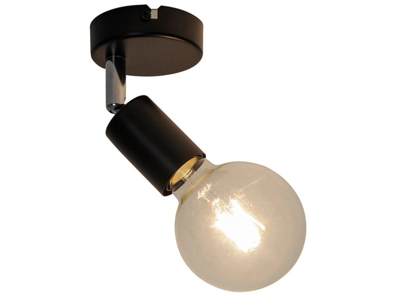 1 Spot BUBBLE Ø9cm 25W schwarz