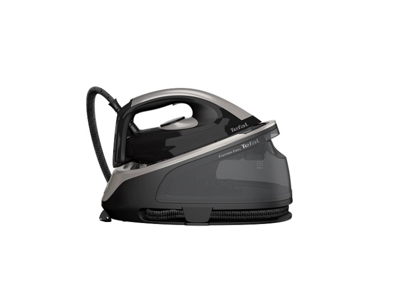 TEFAL SV6140CH Express Easy - Dampfbügelstation (Schwarz)