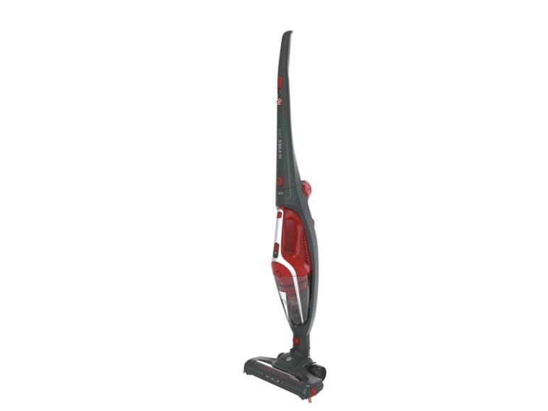 HOOVER HF21L18 011 - Kabelloser Staubsauger (Obsidiangrau/Rennrot)