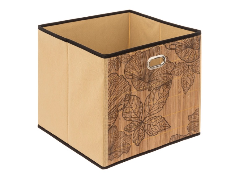 Aufbewahrungsbox ADAM natürliches holz 31 cm x 31 cm x 31 cm