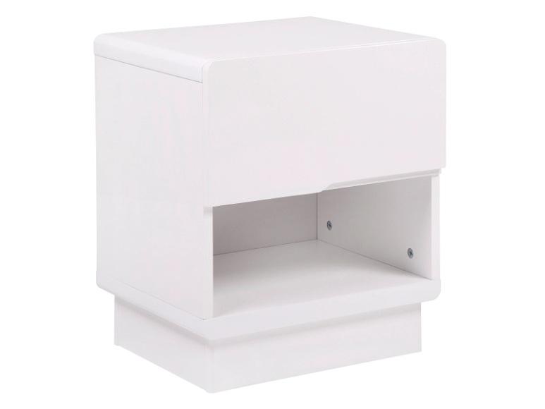 Nachttisch MODERN 35x40x47cm weiss