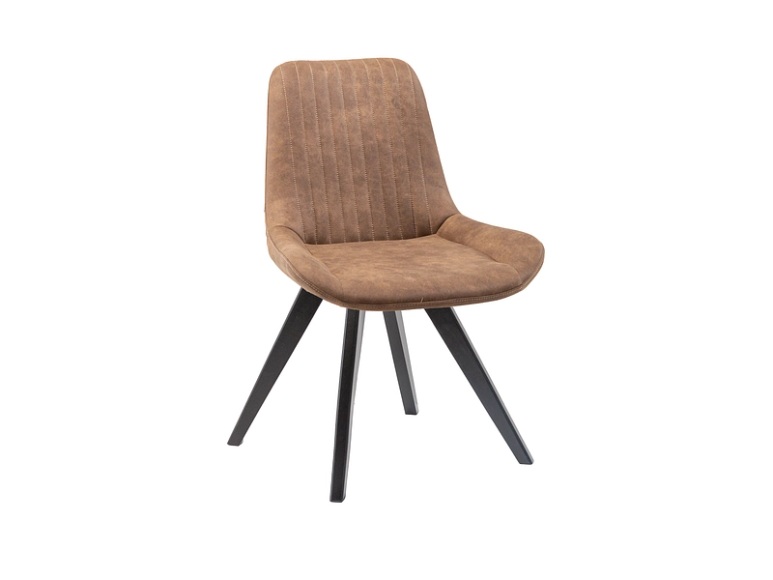 Stuhl AROSA Stoff braun
