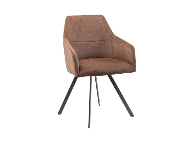 Stuhl AROSA Stoff braun