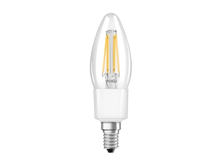LEDVANCE LED-Leuchtmittel EEK: E (A - G) 4058075609754 E14 4 W Warmweiß