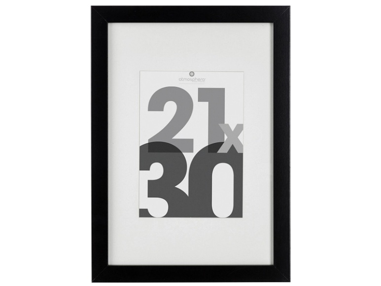 Foto BASICA 24cm x 33.2cm schwarz