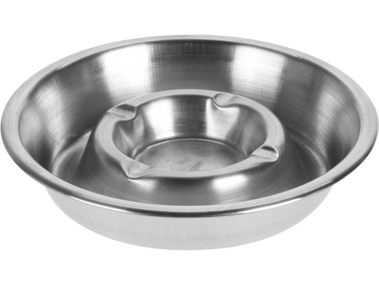 Aschenbecher KOOP edelstahl