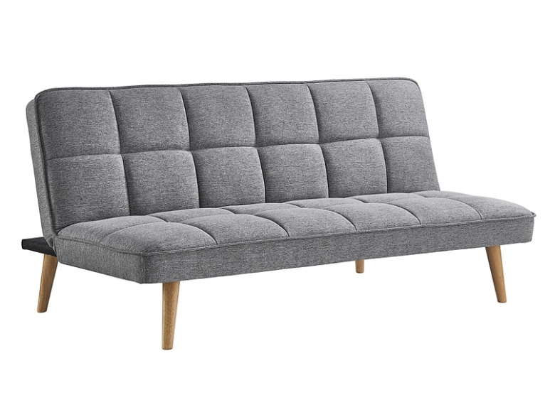 Bettsofa MILENNIUM Stoff grau
