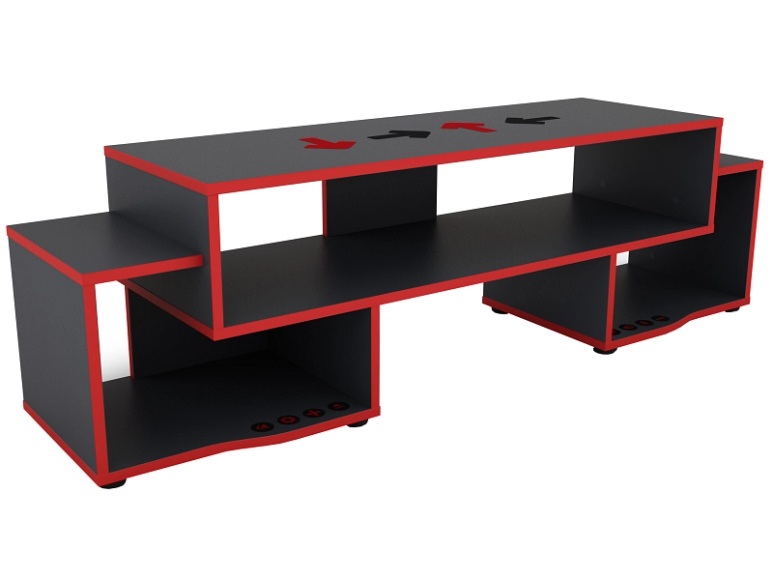 TV-Möbel MATRIX 39.8cm grau anthrazit