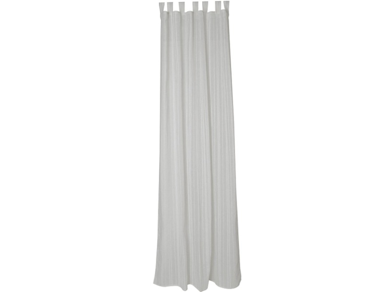 Vorhang ERNA 140x260cm durchsichtig weiss