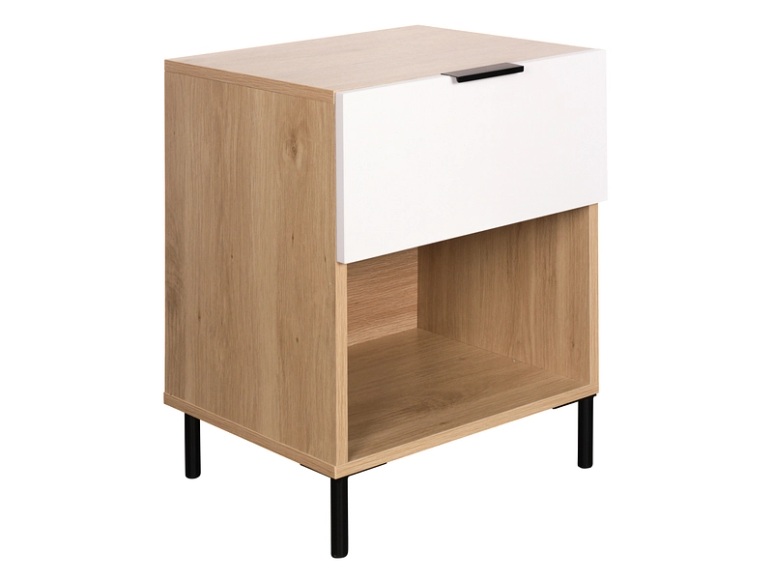 Nachttisch BASEL 1 Schublade 38x40x55cm holz