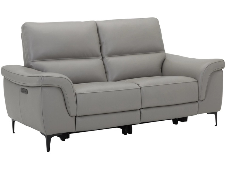 2er Sofa FLAT grau