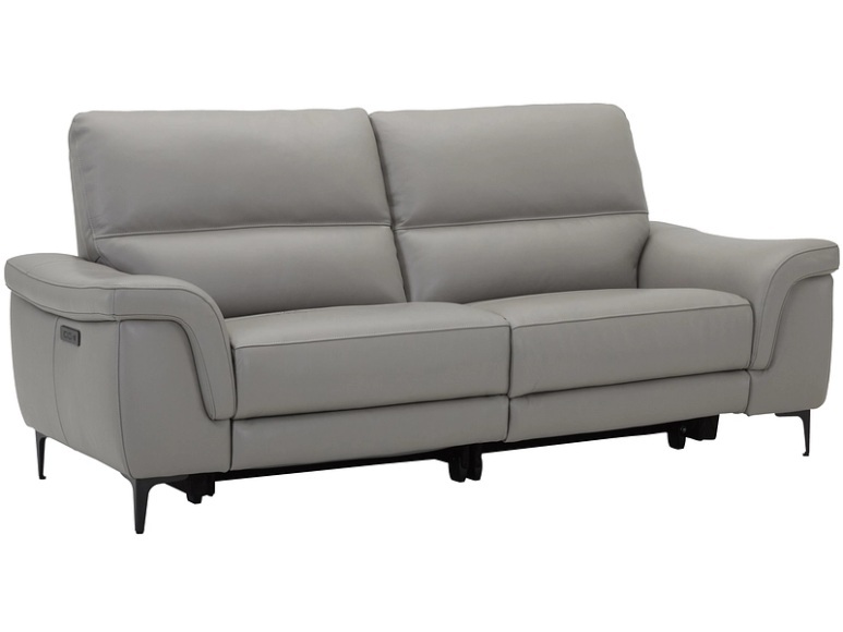 3er Sofa FLAT grau