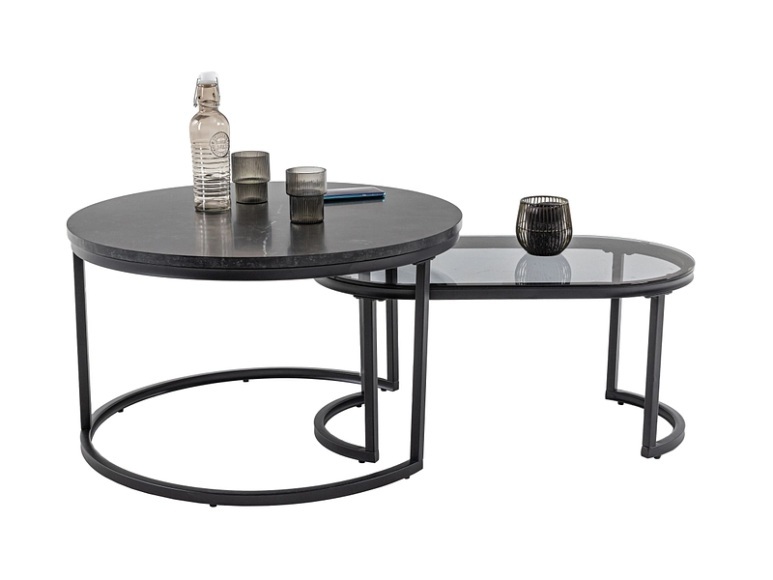 home24 Couchtisch Senez I (2er-Set)