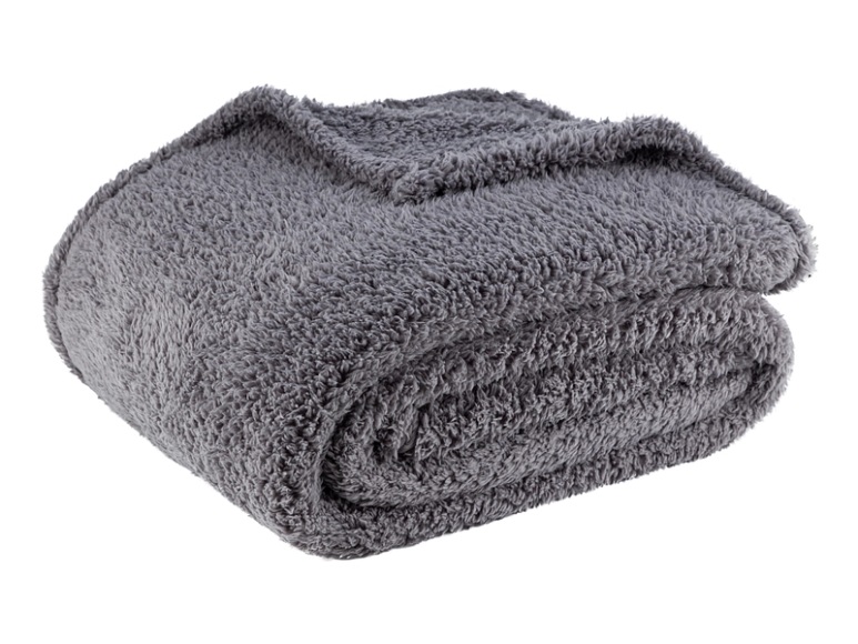 Decke SHERPA 150x200cm grau