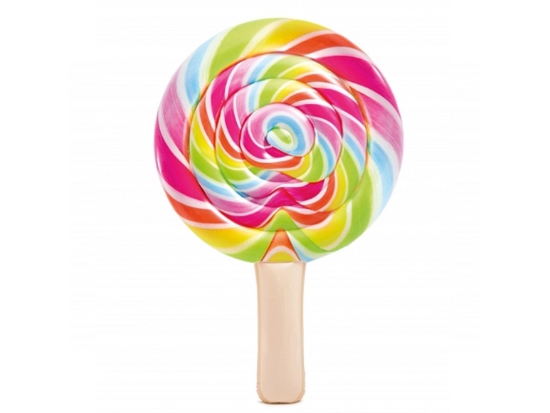 INTEX® Luftmatratze LOLLIPOP (208x135cm) aufblasbar in bunt