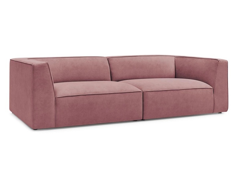 Sofa BOBOCHIC MOLIERE Samt rosa