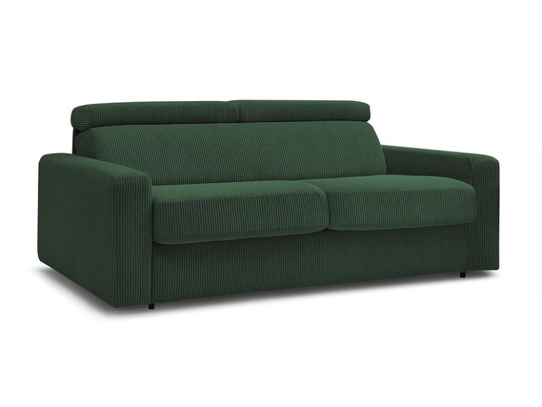 Sofa BOBOCHIC MONACO Cord-Stoff grün
