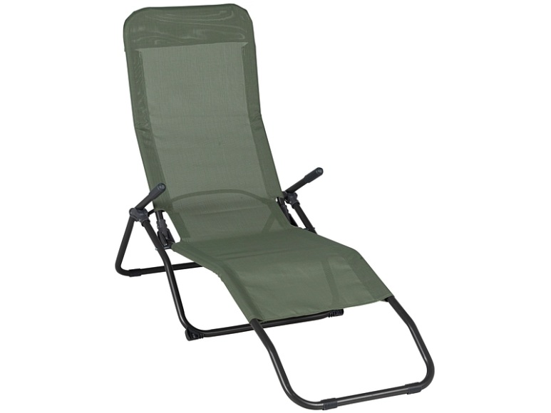 Liegestuhl COLOR 60x140x95cm khaki
