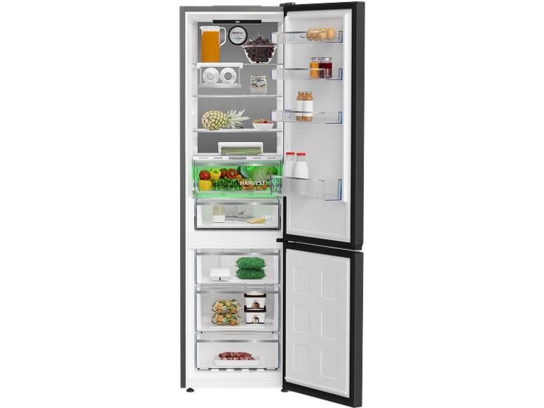 Beko KG540 Kühl-Gefrierkombination Dark Inox rechts