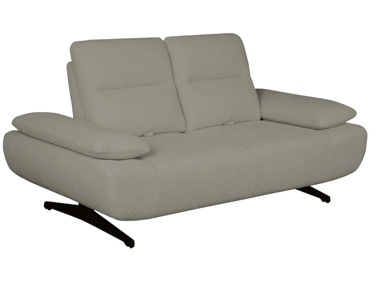 2er Sofa JUST 4 YOU ENVERGURE Polyester taupe