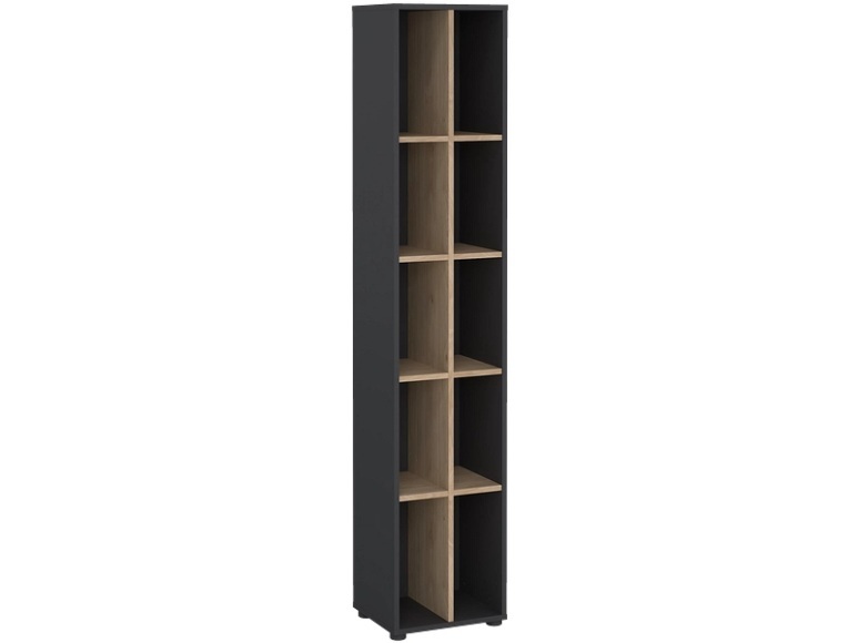 Bibliothek HOME-OFFICE 34.3x40.8x204.7cm spanplatte