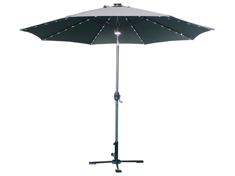 Sonnenschirm SOLAR 300x300cm anthrazit