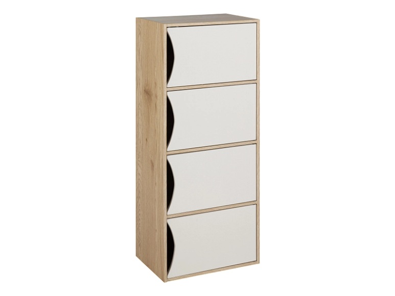 Bibliothek KIKI 29x42x106cm spanplatte