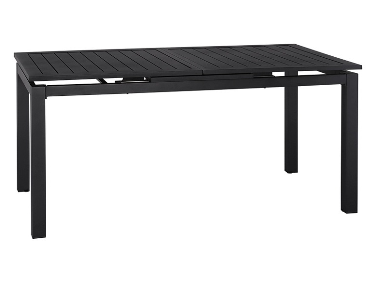 Gartentisch ausziehbar SLATS 160-210x90x77cm