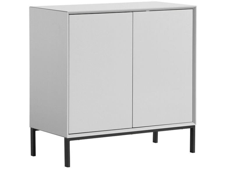 Kommode MOUSE 2 Türen 40x80x80cm grau