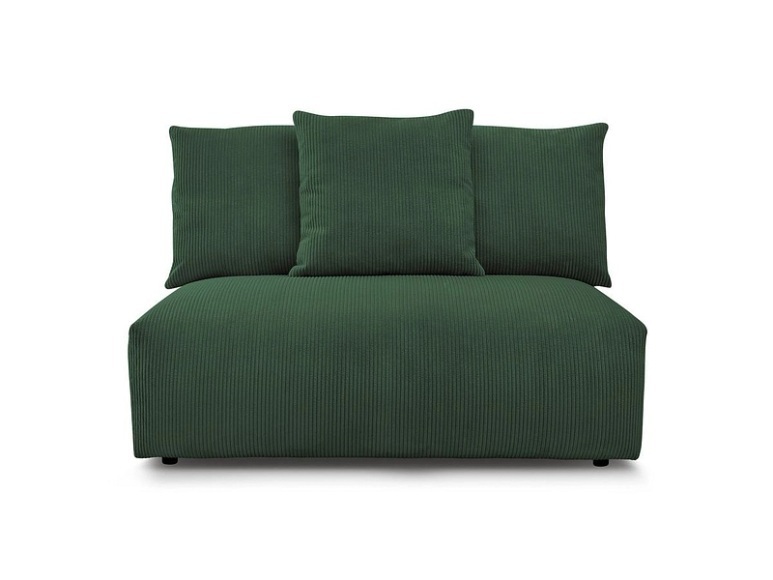 Modulare Sessel für Sofa BOBOCHIC VOLTAIRE Cord-Stoff grün