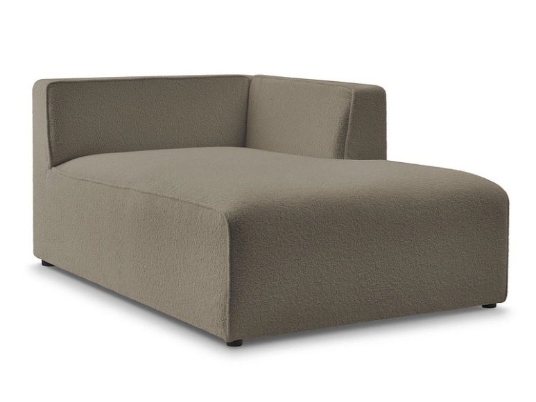 Récamière BOBOCHIC MEGEVE Boucle-Stoff rotbraun