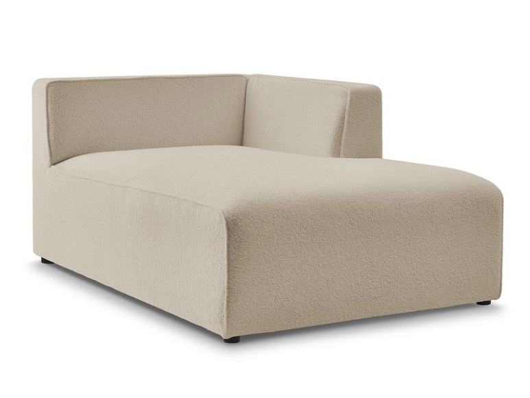 Récamière BOBOCHIC MEGEVE Boucle-Stoff beige