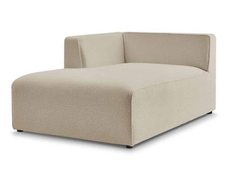 Récamière BOBOCHIC MEGEVE Boucle-Stoff beige