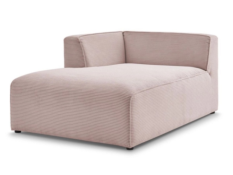 Récamière BOBOCHIC MEGEVE Cord-Stoff rosa