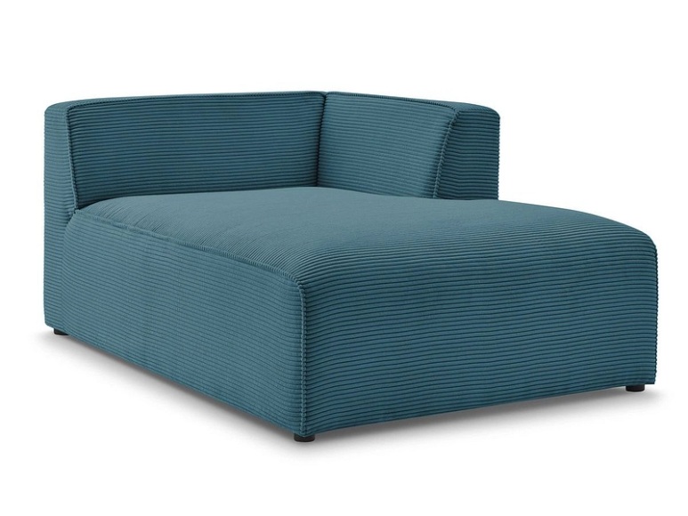 Récamière BOBOCHIC MEGEVE Cord-Stoff dunkelblau