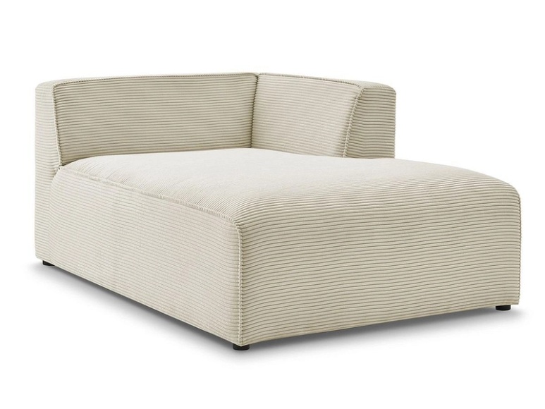 Récamière BOBOCHIC MEGEVE Cord-Stoff beige