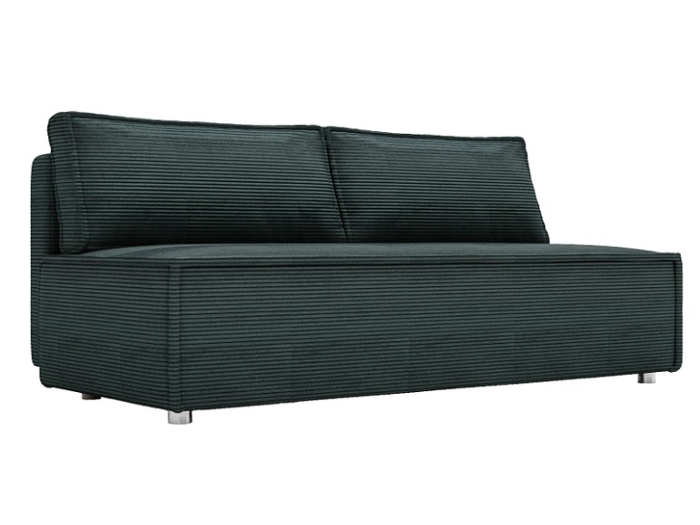 Bettsofa UNO Stoff azur blau