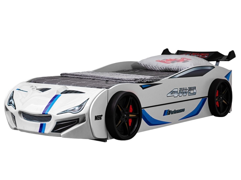 Kinderbett TURBO weiss