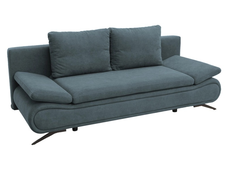 Bettsofa LION Stoff blau