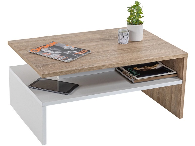 Salontisch FLO 60x90x42cm eiche