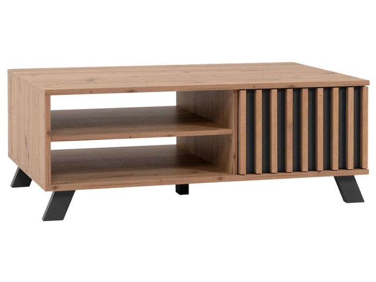 Salontisch BATUR 67x110.5x42cm artisan eiche