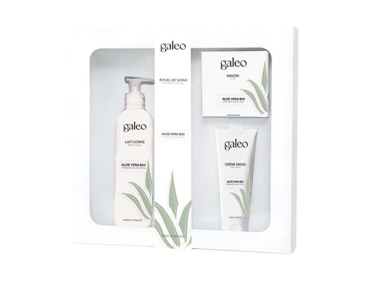 Körperpflege-Set ALOEVERA weiss