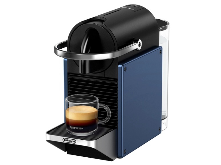 DE-LONGHI EN127.B PIXIE - Nespresso® Kaffeemaschine (Blau)