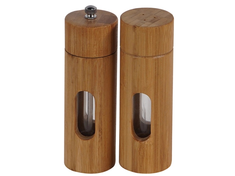 Pfeffermühle und Salzstreuer-Set JO Bambus natürliches holz