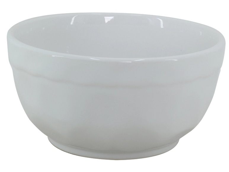 Salatschüssel RAY Dolomite-Gestein weiss 1 Stück