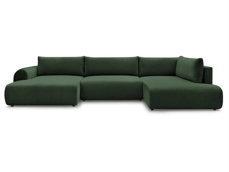 Wohnlandschaft BOBOCHIC LUCIEN Stoff grün