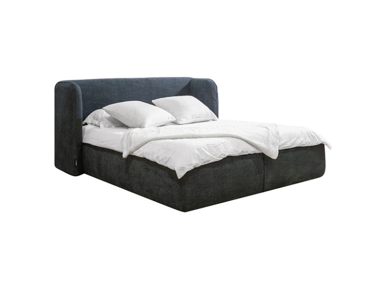 Bettkasten BOBOCHIC LOUISE 160x200cm dunkelblau