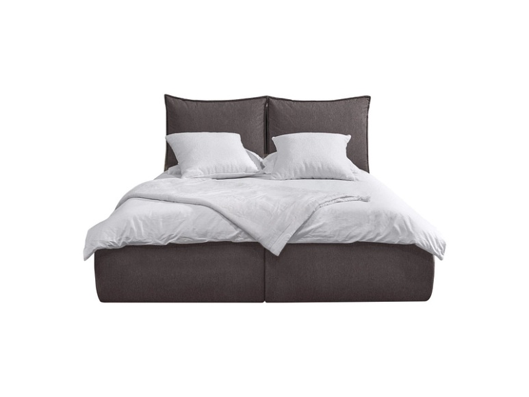 Bettkasten BOBOCHIC GARANCE 180x200cm dunkelgrau