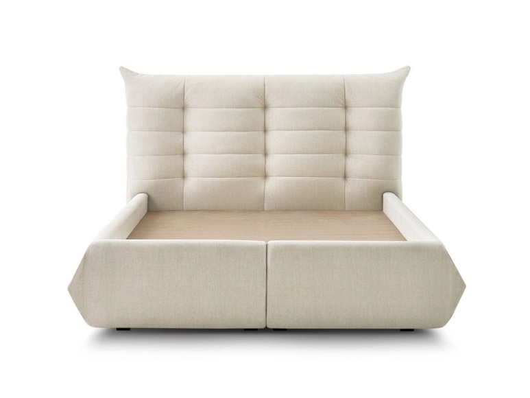 Bettkasten BOBOCHIC CLOTHILDE 160x200cm beige