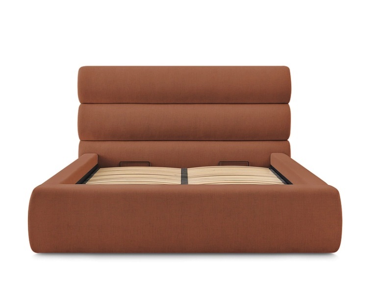 Bettkasten BOBOCHIC JAGNA 160x200cm orange